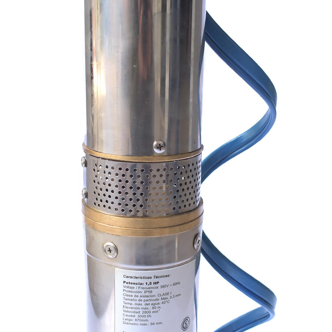 BOMBA DE AGUA SUMERGIBLE 1HP (CÓD. 205) - Image 4
