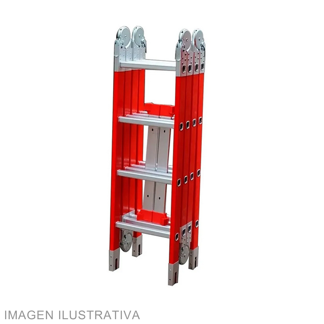 ESCALERA DIELÉCTRICA MULTIPROPÓSITO 4x4 (CÓD. 309)