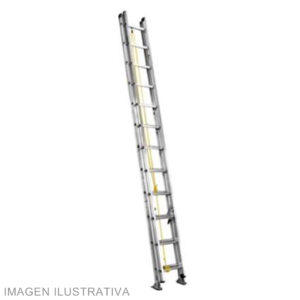 ESCALERA ALUMINIO EXTENSIBLE 8 ESCALONES PRO (CÓD. 321)