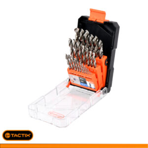 Juego de 25 Brocas de Metal HSS 410182