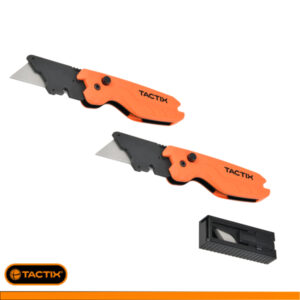 Juego de 2 Navajas Multiusos Plegable c/10 Hojas
