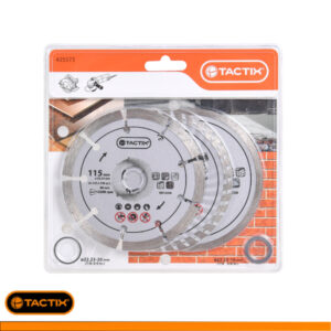Hojas de Diamante 115MM (4-1/2 Pulg.) x3 unid.