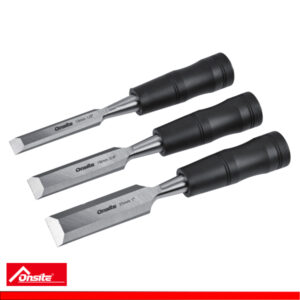 Juego 3 Piezas Cincel para Madera